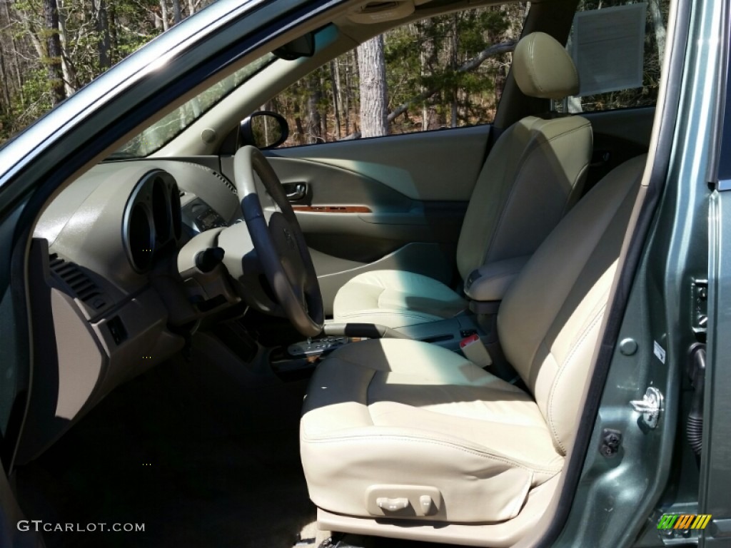 2003 Altima 2.5 SL - Mystic Emerald Green / Blond photo #19