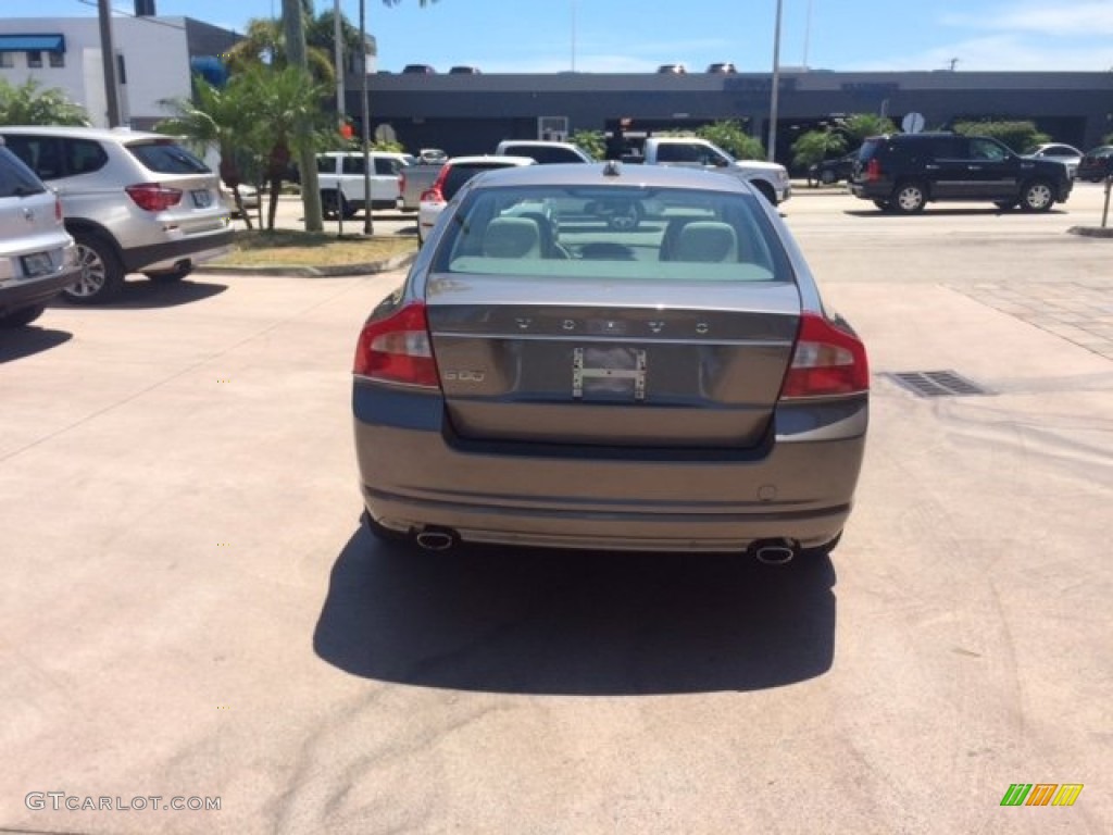 2012 S80 3.2 - Oyster Grey Metallic / Sandstone Beige photo #4