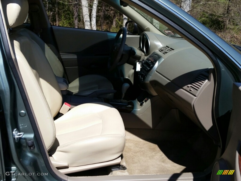 2003 Altima 2.5 SL - Mystic Emerald Green / Blond photo #26