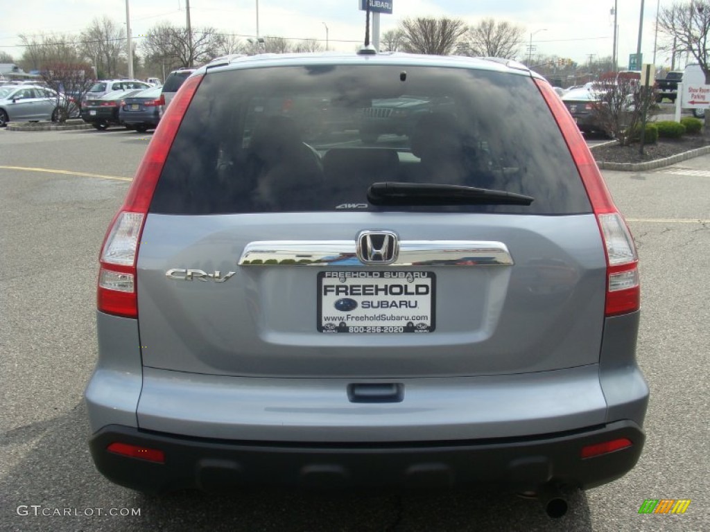 2009 CR-V EX-L 4WD - Glacier Blue Metallic / Gray photo #5