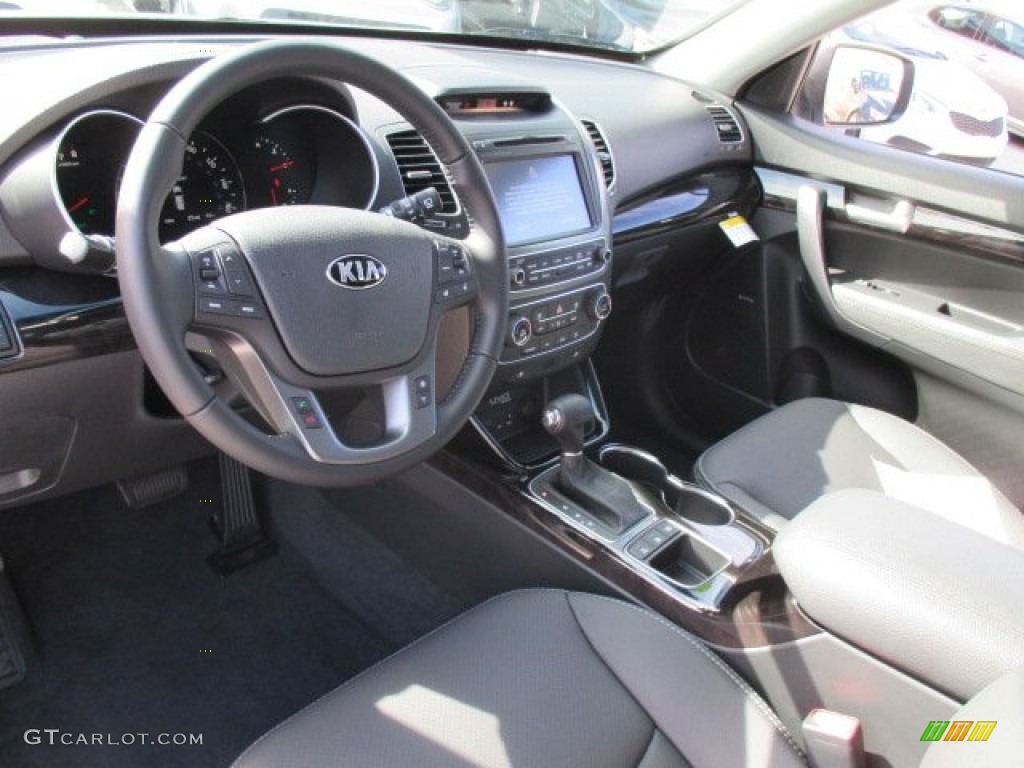 2015 Sorento SX AWD - Snow White Pearl / Black photo #11