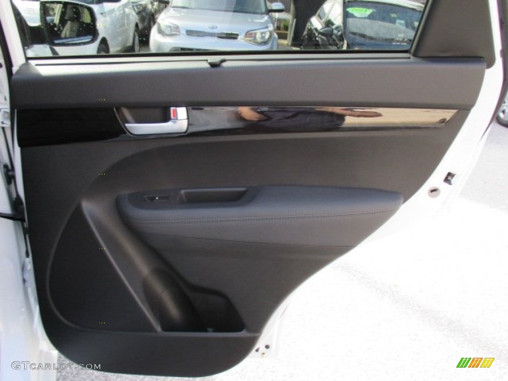 2015 Kia Sorento SX AWD Black Door Panel Photo #103196080