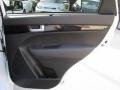 Black 2015 Kia Sorento SX AWD Door Panel