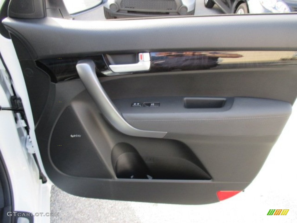 2015 Kia Sorento SX AWD Black Door Panel Photo #103196101