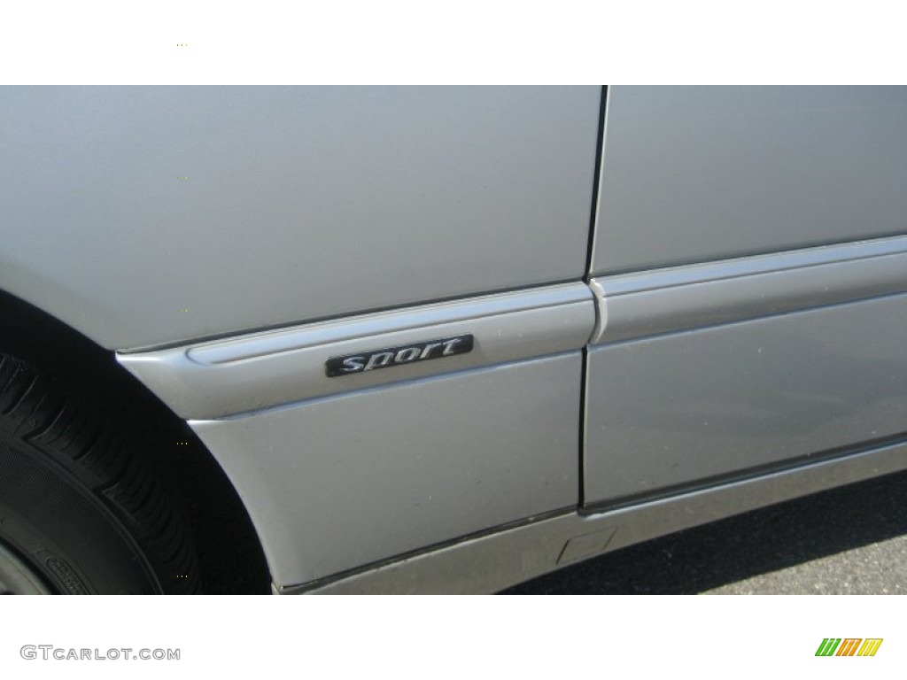 2000 C 230 Kompressor Sedan - Brilliant Silver Metallic / Black/Grey photo #4