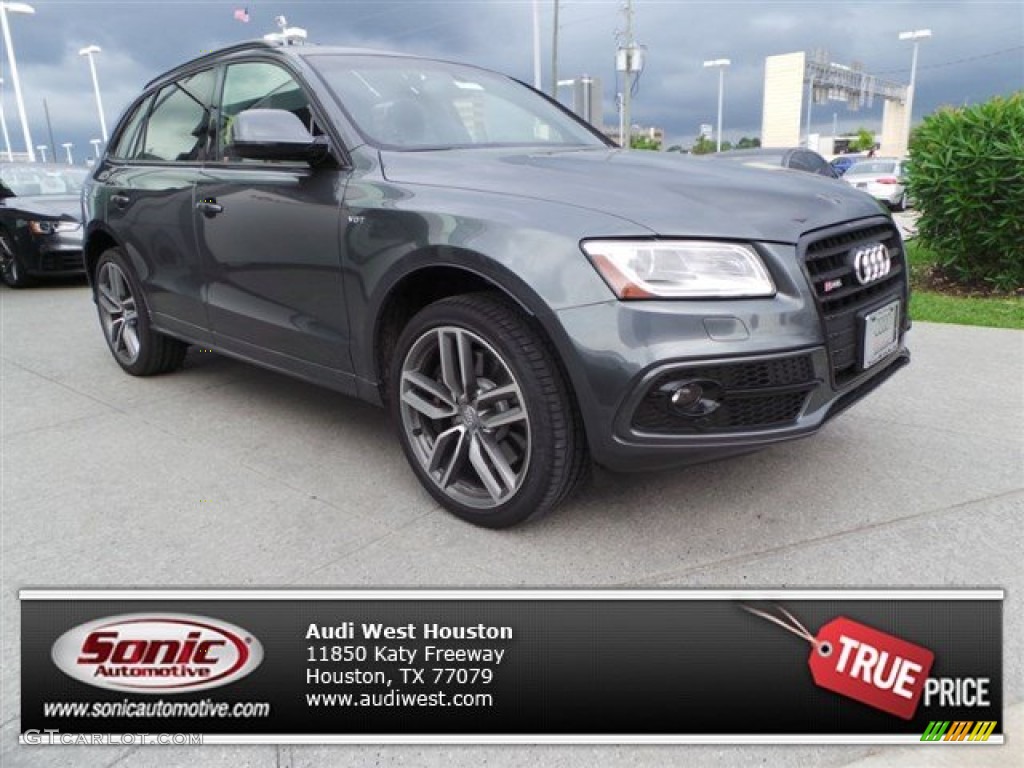 2015 SQ5 Premium Plus 3.0 TFSI quattro - Daytona Gray Metallic / Black photo #1