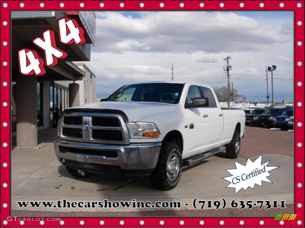 2011 Ram 2500 HD SLT Crew Cab 4x4 - Bright White / Dark Slate/Medium Graystone photo #1