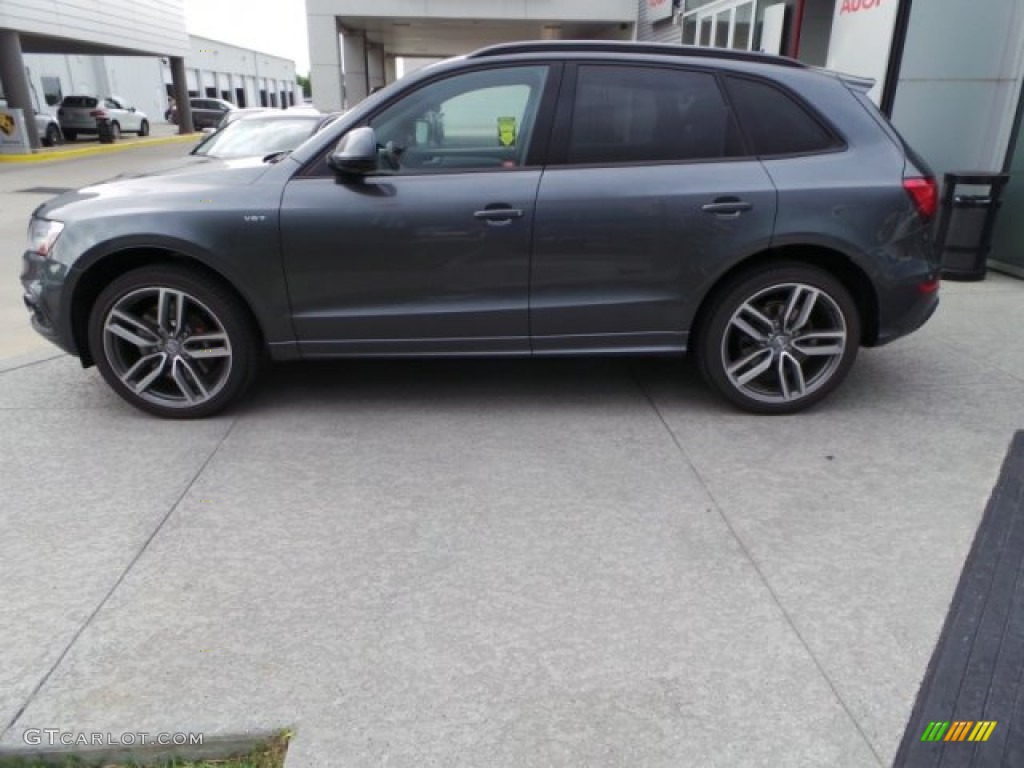 2015 SQ5 Premium Plus 3.0 TFSI quattro - Daytona Gray Metallic / Black photo #4