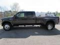 Dark Shadow Gray Metallic 2008 Ford F450 Super Duty Lariat Crew Cab 4x4 Dually