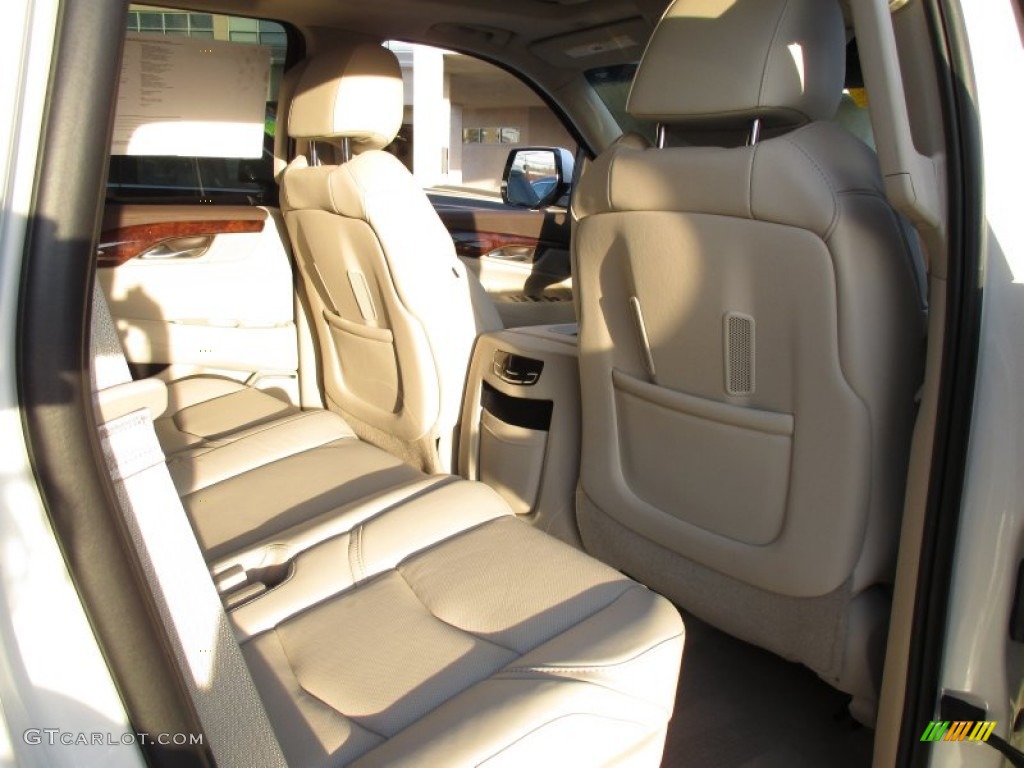 2015 Escalade Luxury 4WD - White Diamond Tricoat / Shale/Cocoa photo #19