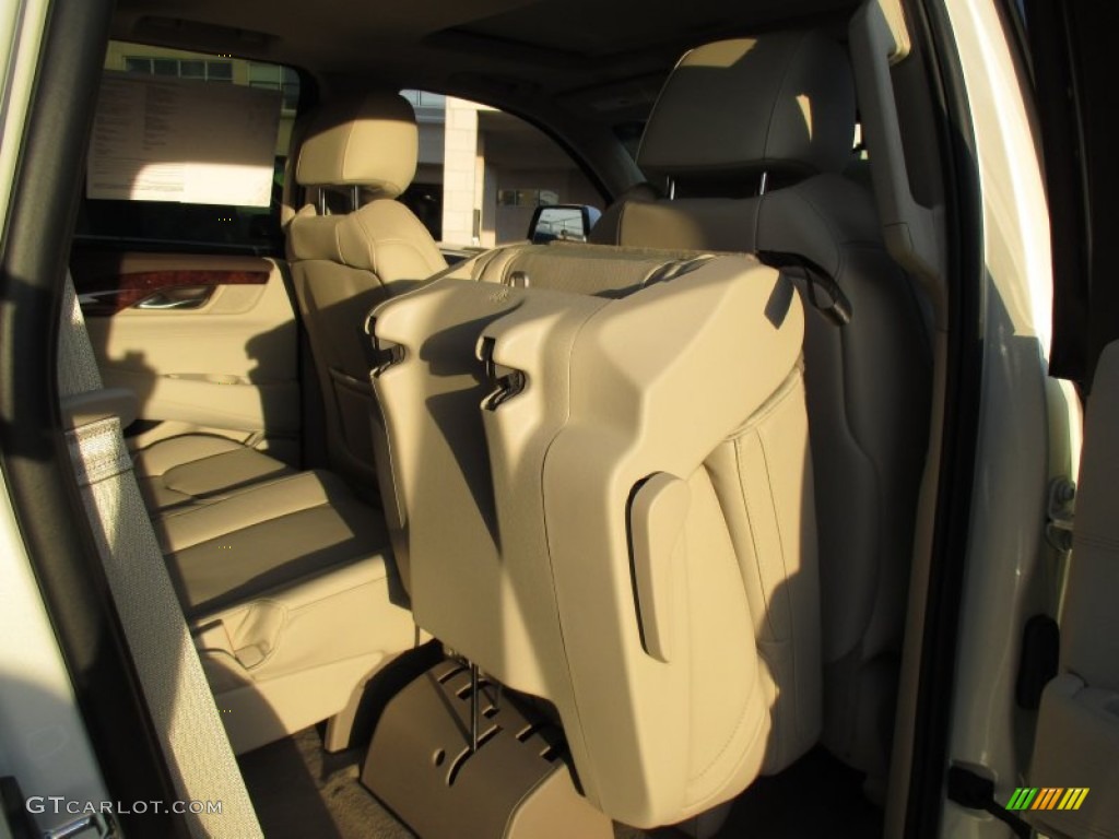 2015 Escalade Luxury 4WD - White Diamond Tricoat / Shale/Cocoa photo #25