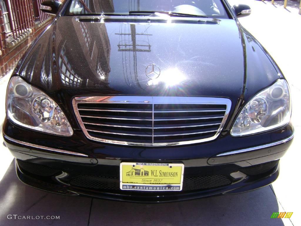 2005 S 430 Sedan - Black / Charcoal photo #16