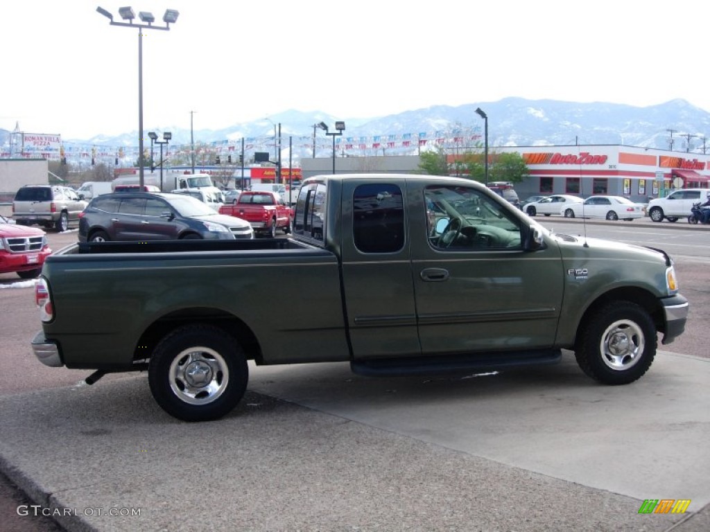 Estate Green Metallic 2002 Ford F150 XLT SuperCab Exterior Photo #103198567