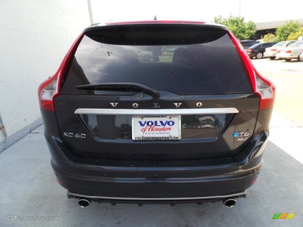 2015 XC60 T6 AWD R-Design - Savile Grey Metallic / R-Design Off Black photo #5
