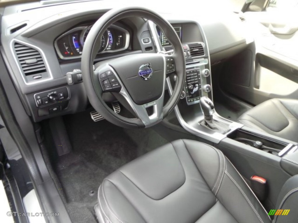 R-Design Off Black Interior 2015 Volvo XC60 T6 AWD R-Design Photo #103198720