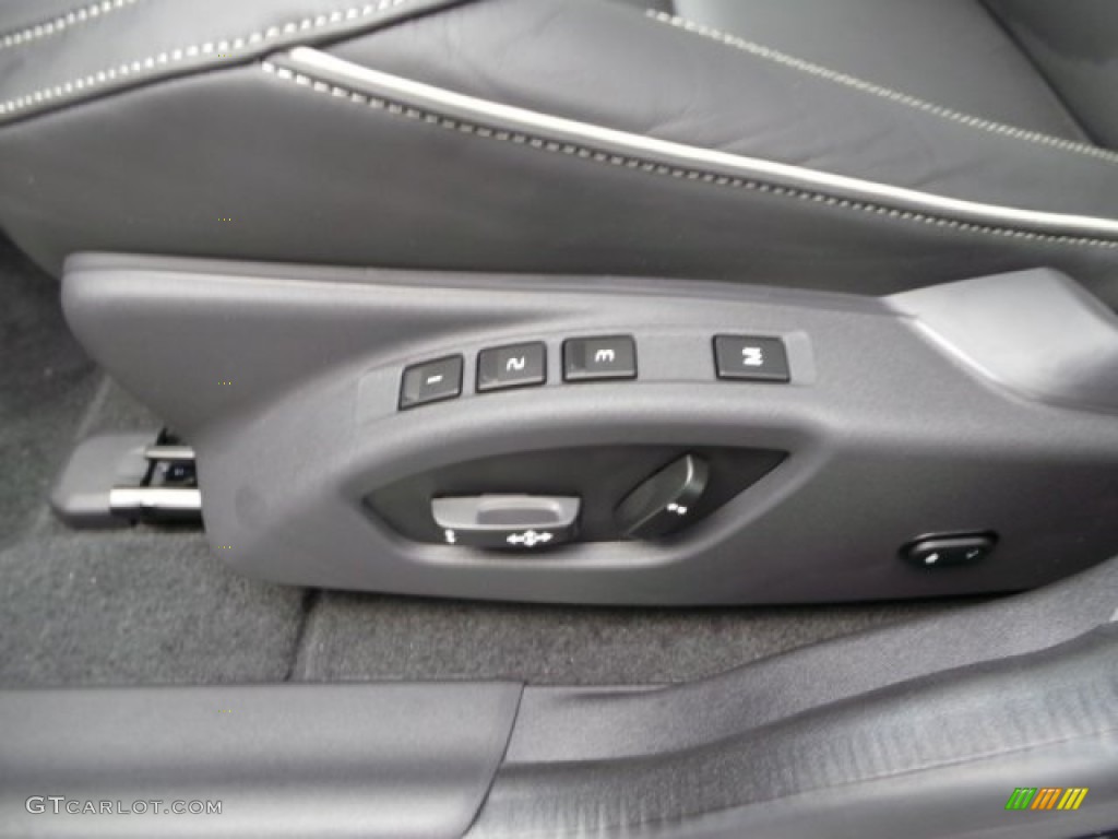 2015 XC60 T6 AWD R-Design - Savile Grey Metallic / R-Design Off Black photo #12
