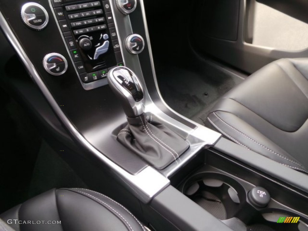 2015 XC60 T6 AWD R-Design - Savile Grey Metallic / R-Design Off Black photo #14