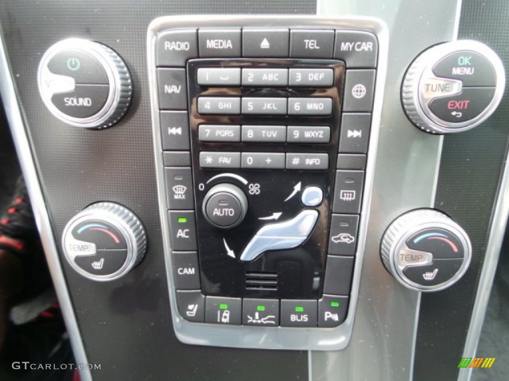 2015 XC60 T6 AWD R-Design - Savile Grey Metallic / R-Design Off Black photo #20