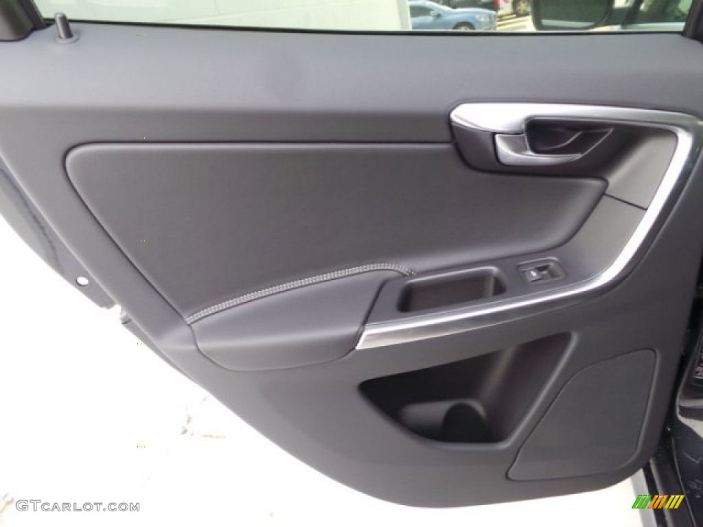 2015 XC60 T6 AWD R-Design - Savile Grey Metallic / R-Design Off Black photo #22