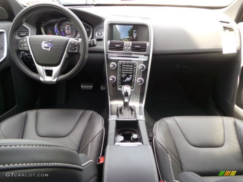 2015 XC60 T6 AWD R-Design - Savile Grey Metallic / R-Design Off Black photo #25
