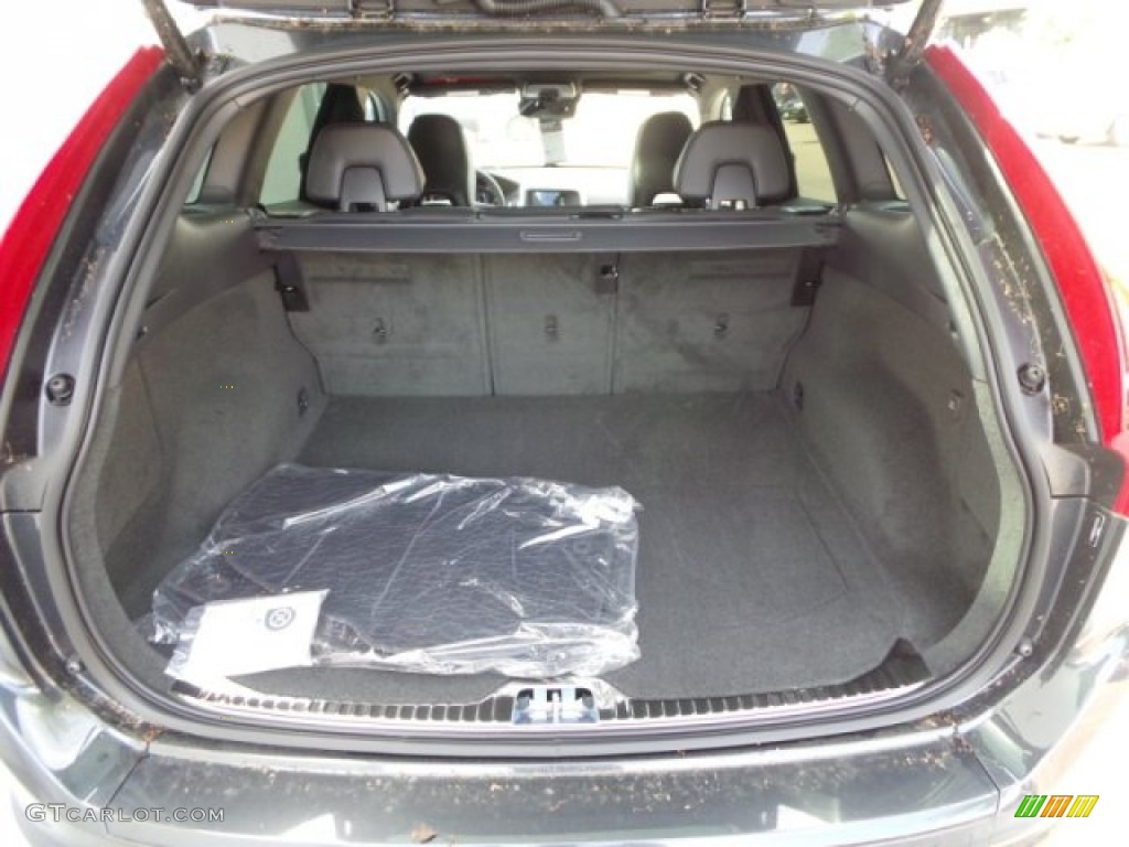 2015 XC60 T6 AWD R-Design - Savile Grey Metallic / R-Design Off Black photo #27