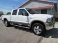 2007 Oxford White Clearcoat Ford F250 Super Duty King Ranch Crew Cab 4x4  photo #7