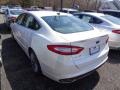 2015 White Platinum Metallic Ford Fusion Titanium  photo #2