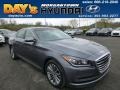 2015 Empire State Gray Hyundai Genesis 3.8 Sedan  photo #1