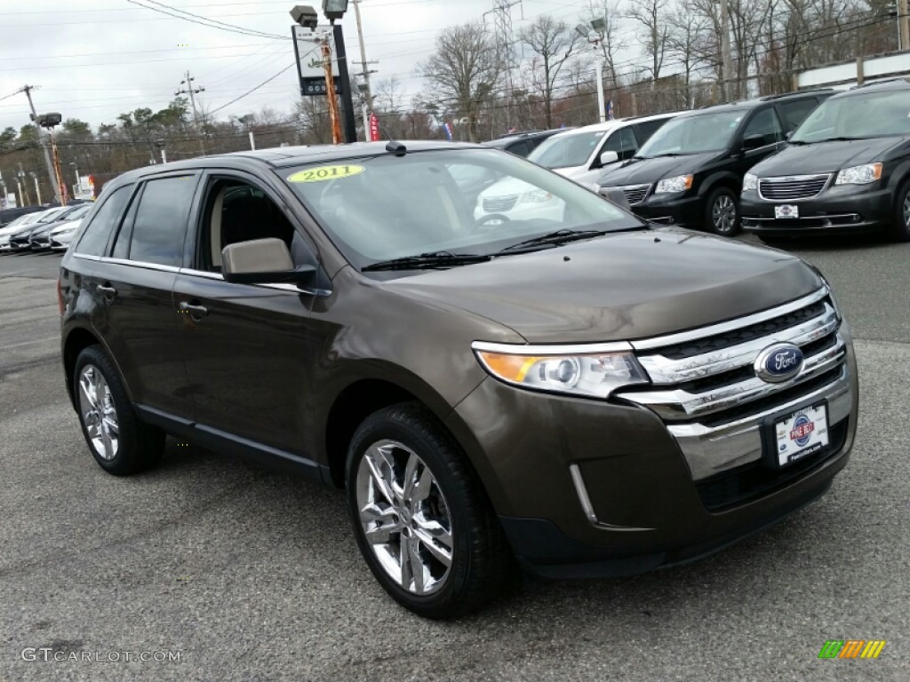 2011 Edge Limited - Earth Metallic / Charcoal Black photo #3