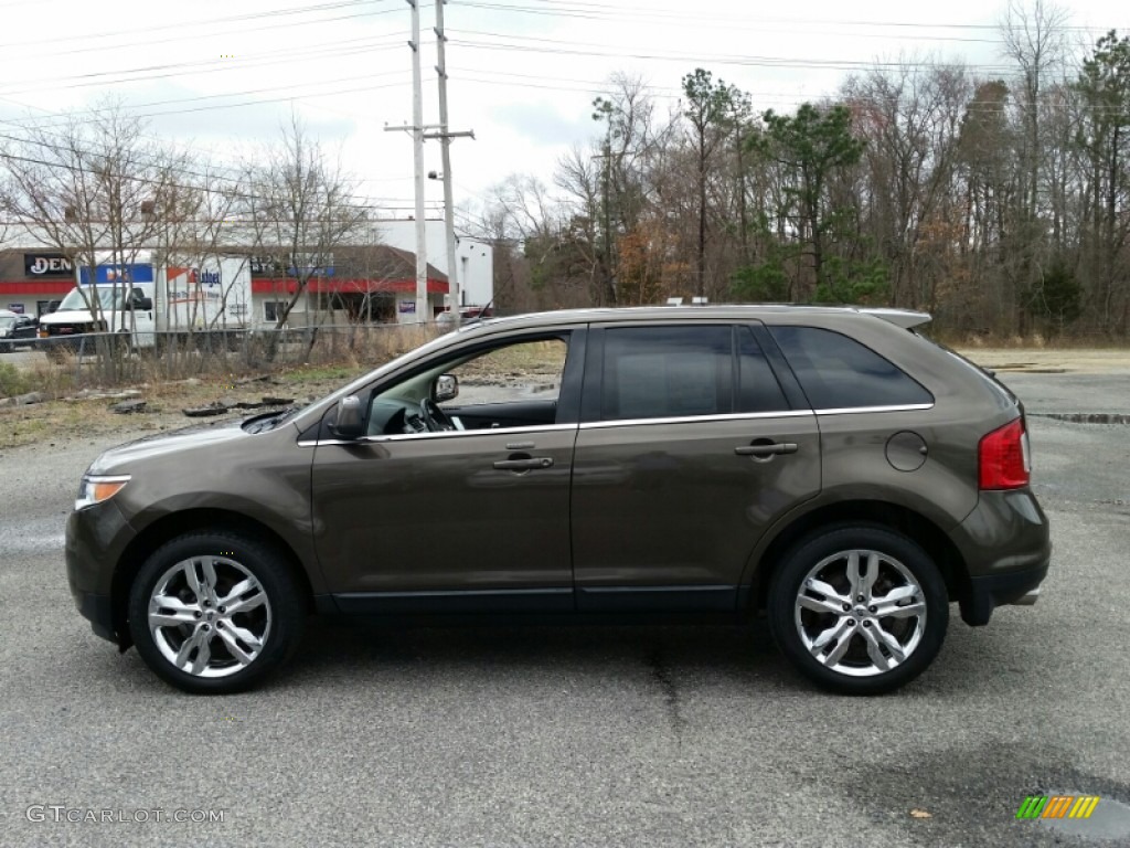 2011 Edge Limited - Earth Metallic / Charcoal Black photo #12