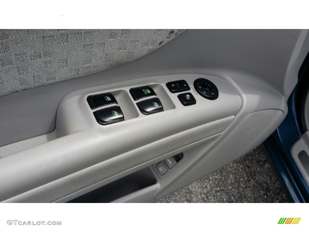 2006 Sonata GLS V6 - Aquamarine Pearl / Beige photo #18