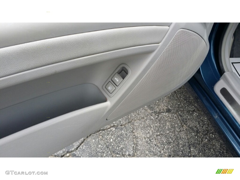 2006 Sonata GLS V6 - Aquamarine Pearl / Beige photo #19