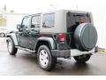 2010 Natural Green Pearl Jeep Wrangler Unlimited Sahara 4x4  photo #4