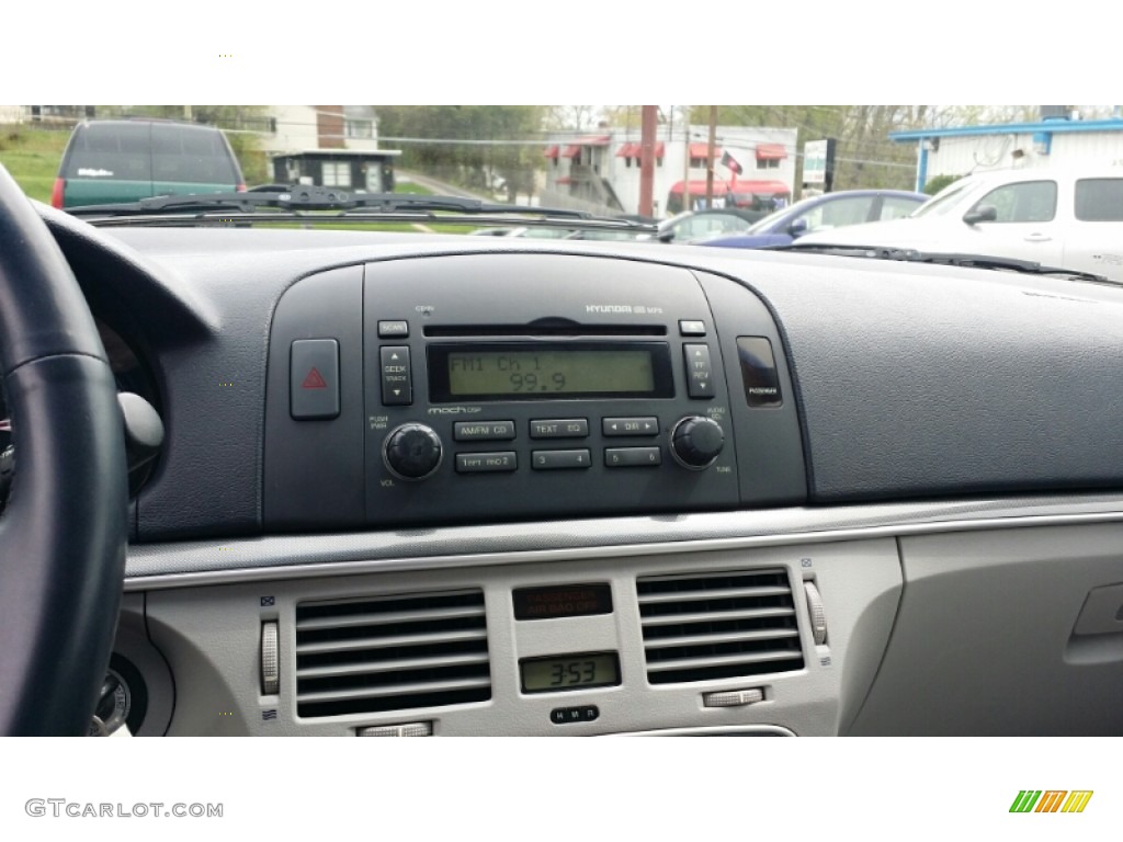 2006 Sonata GLS V6 - Aquamarine Pearl / Beige photo #25