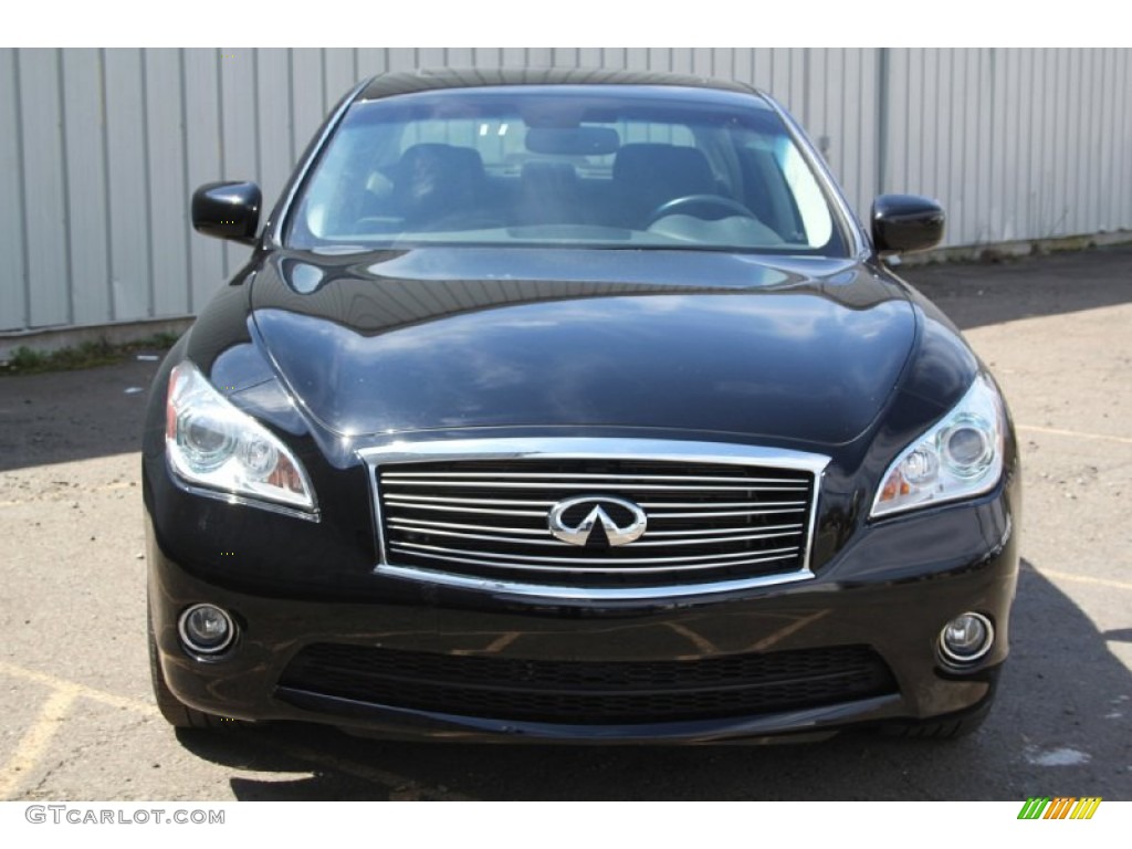 2014 Q70 3.7 AWD - Black Obsidian / Graphite photo #3