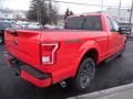 2015 Race Red Ford F150 XLT SuperCab 4x4  photo #6