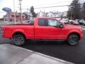 2015 Race Red Ford F150 XLT SuperCab 4x4  photo #7