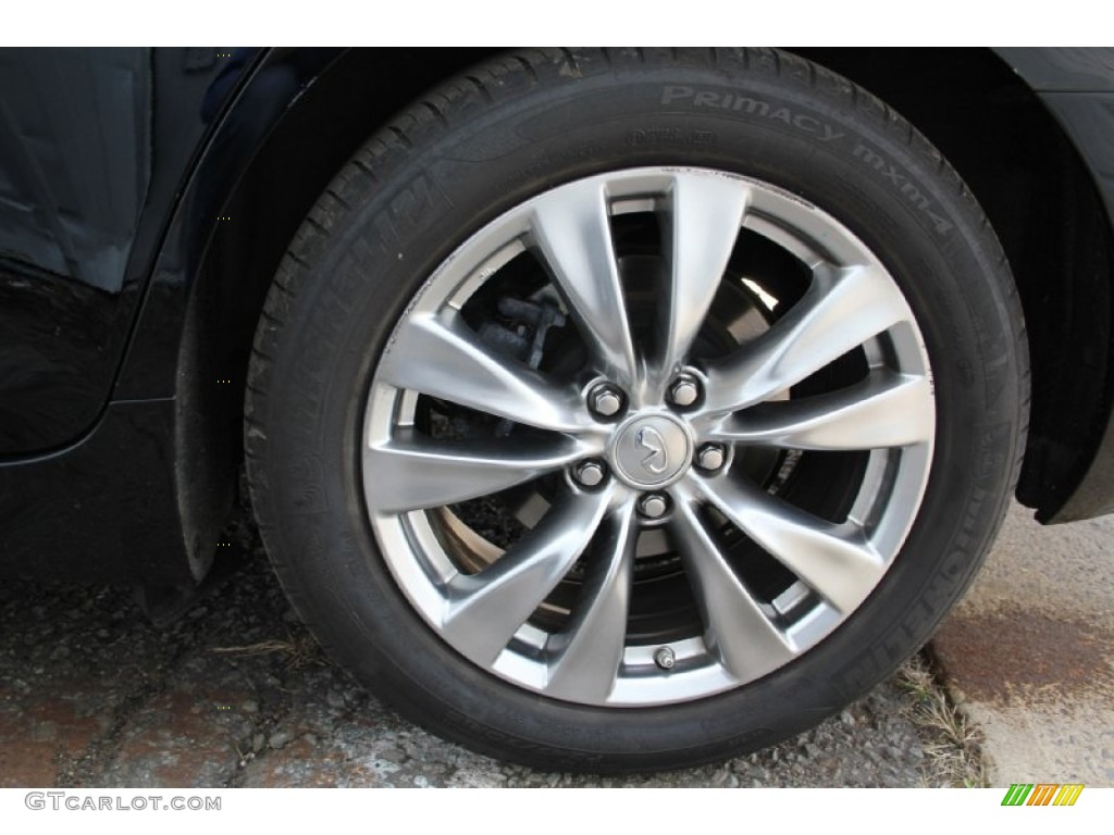 2014 Q70 3.7 AWD - Black Obsidian / Graphite photo #32