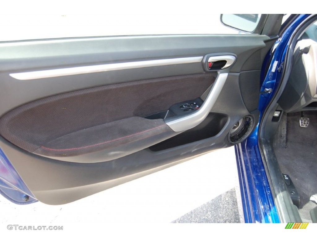 2007 Civic Si Coupe - Fiji Blue Metallic / Black photo #18