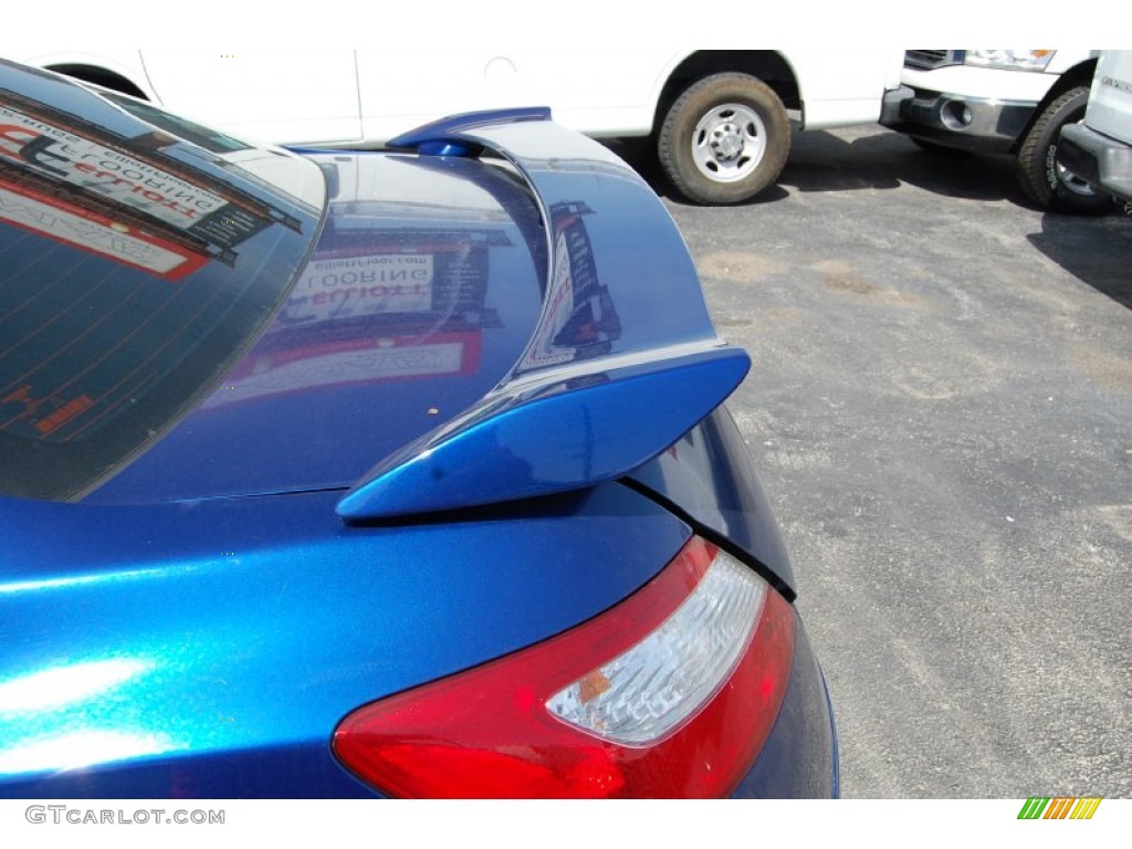 2007 Civic Si Coupe - Fiji Blue Metallic / Black photo #19