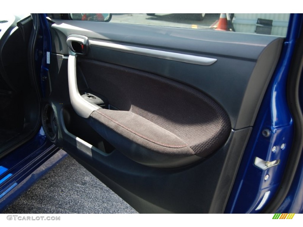 2007 Civic Si Coupe - Fiji Blue Metallic / Black photo #38