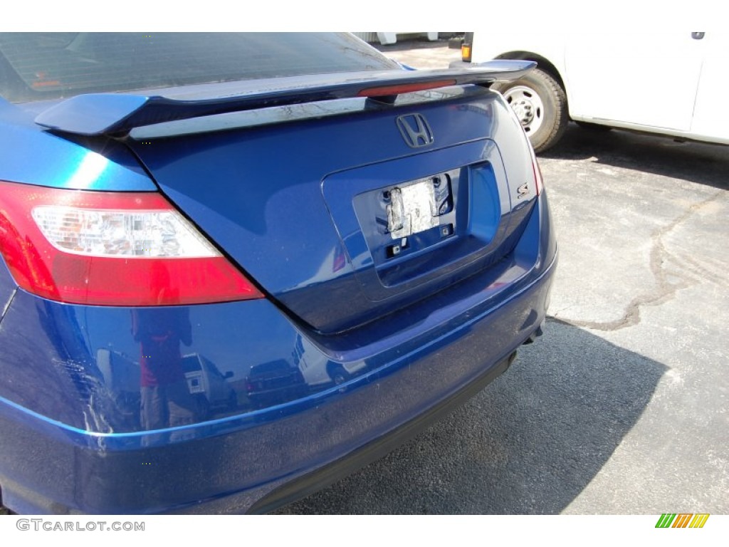 2007 Civic Si Coupe - Fiji Blue Metallic / Black photo #43