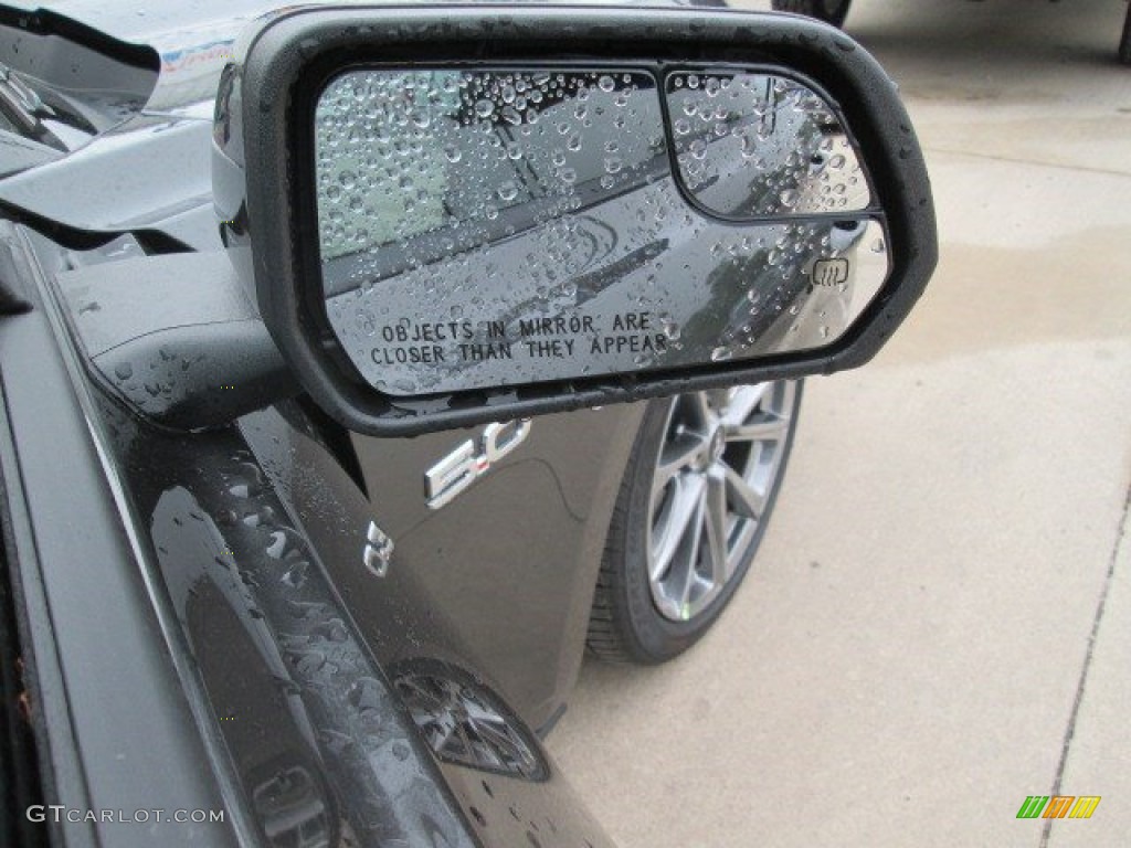 2015 Mustang GT Premium Coupe - Magnetic Metallic / Ebony photo #20
