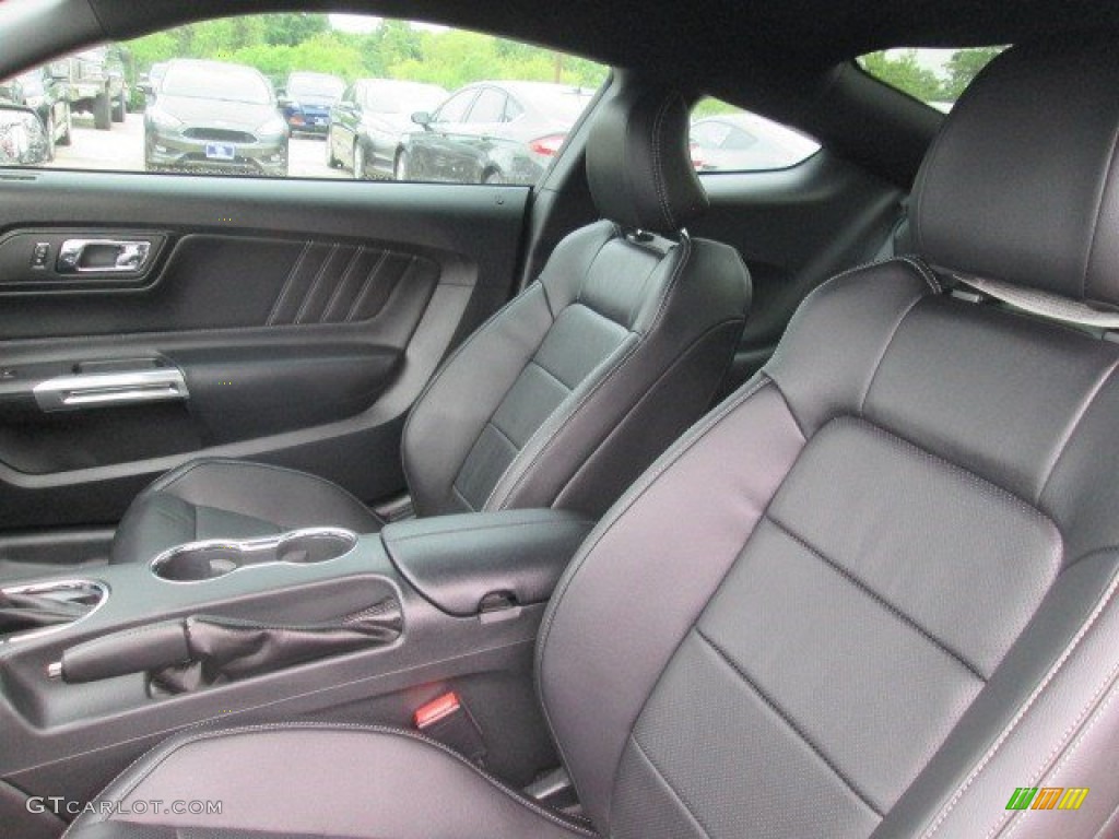 2015 Mustang GT Premium Coupe - Magnetic Metallic / Ebony photo #22