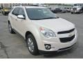 White Diamond Tricoat 2015 Chevrolet Equinox LTZ