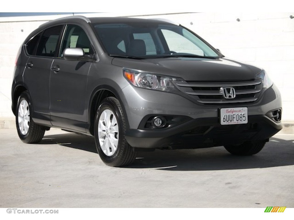 2012 CR-V EX-L - Polished Metal Metallic / Gray photo #1