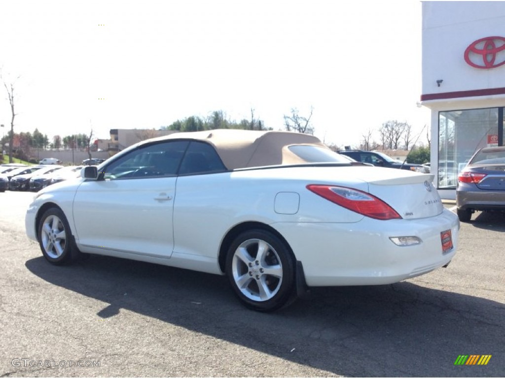 Blizzard White Pearl 2008 Toyota Solara SLE V6 Convertible Exterior Photo #103211557