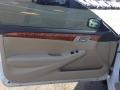 Ivory 2008 Toyota Solara SLE V6 Convertible Door Panel