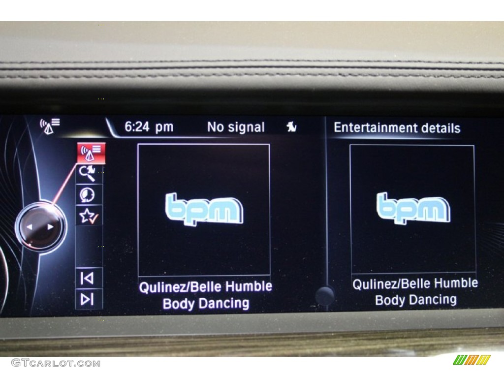 2015 5 Series 550i xDrive Sedan - Dark Graphite Metallic / Black photo #28