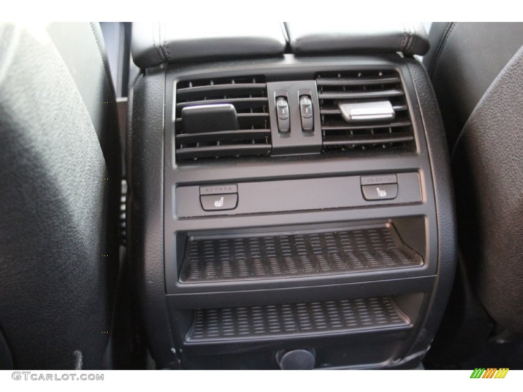 2015 5 Series 550i xDrive Sedan - Dark Graphite Metallic / Black photo #46